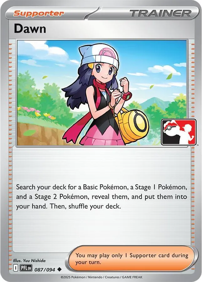 Phantasmal Flames Dawn [Prize-Pack] Pokémon card